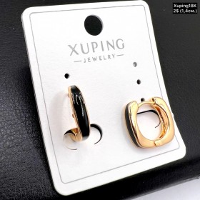 Сережки Xuping18К 19551 (1,4 см.)